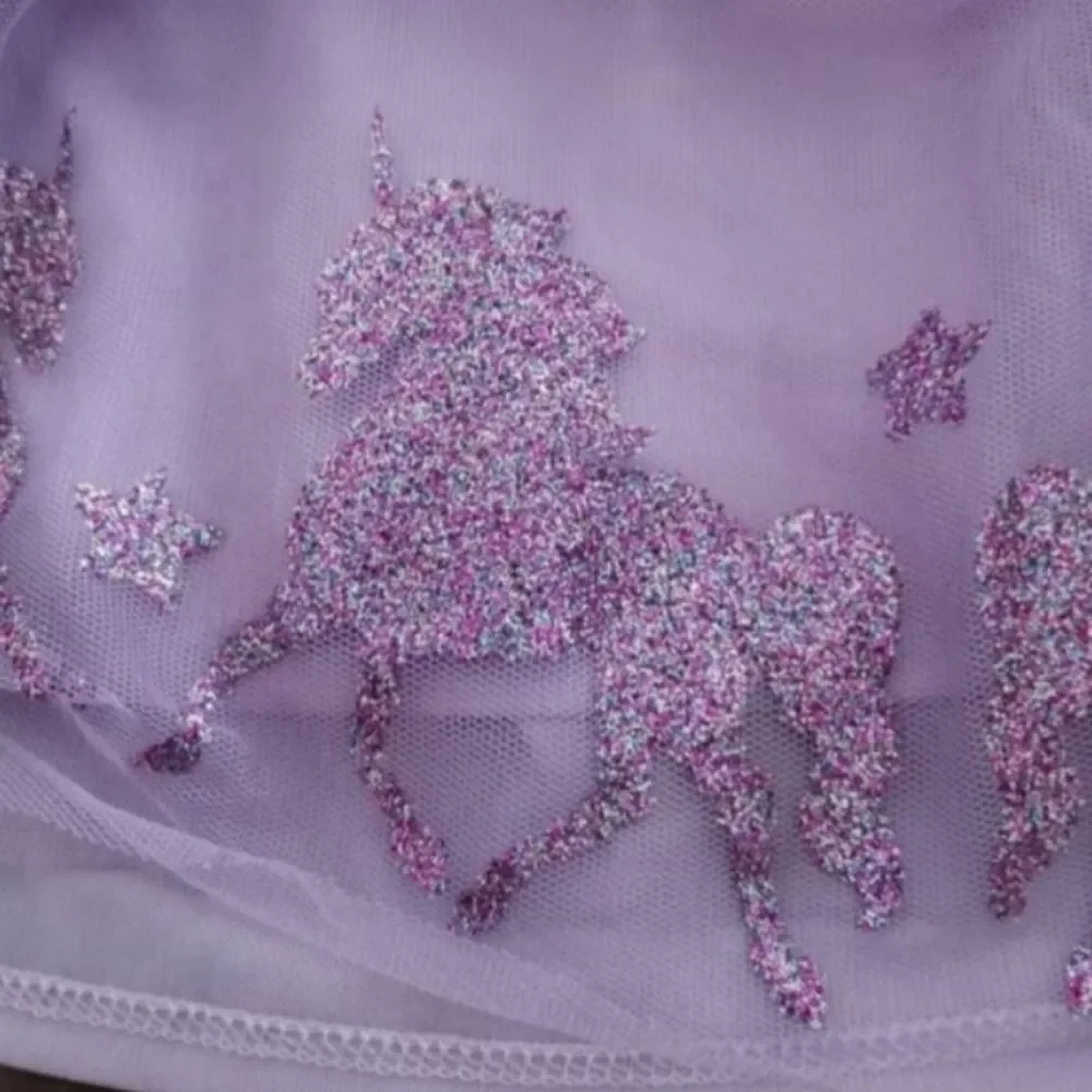 Btween White Long Sleeve Top and Zunie Purple Tulle Skirt Set Sz.3T NWT.